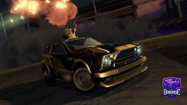 A Rocket League car design from Kugelmagnet69