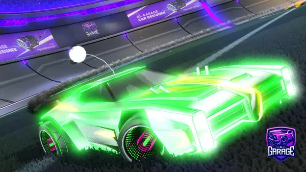 A Rocket League car design from freeze_master4