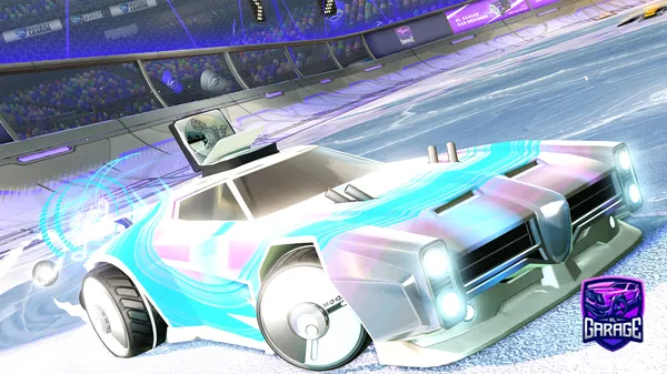 A Rocket League car design from -Goose-