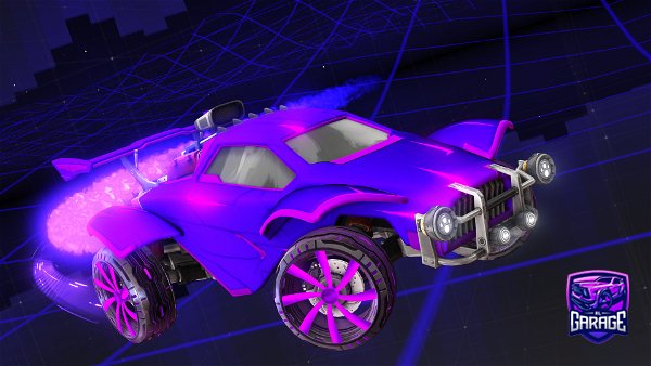 A Rocket League car design from Nowimjustchill
