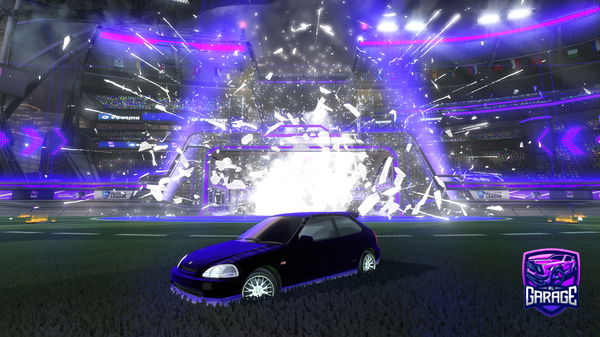 A Rocket League car design from Getemingo