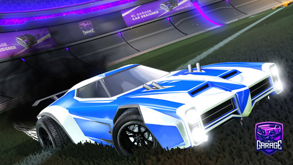 A Rocket League car design from nicolaseye