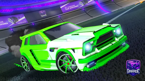 A Rocket League car design from Fire_jarda8