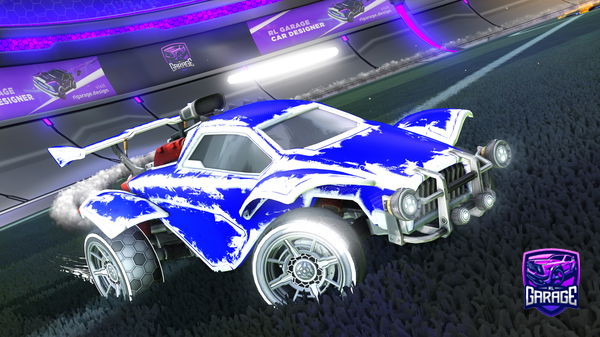 A Rocket League car design from Aftmost