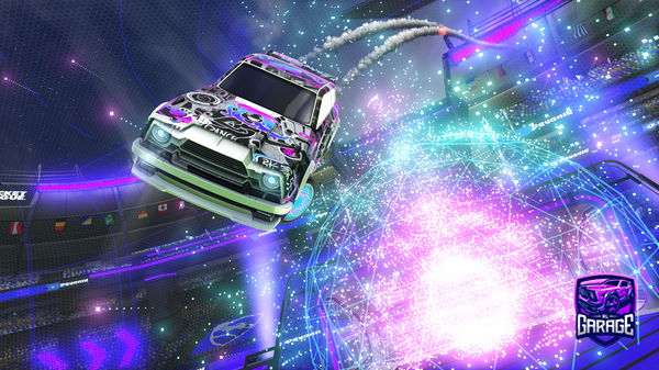 A Rocket League car design from Pandanoir