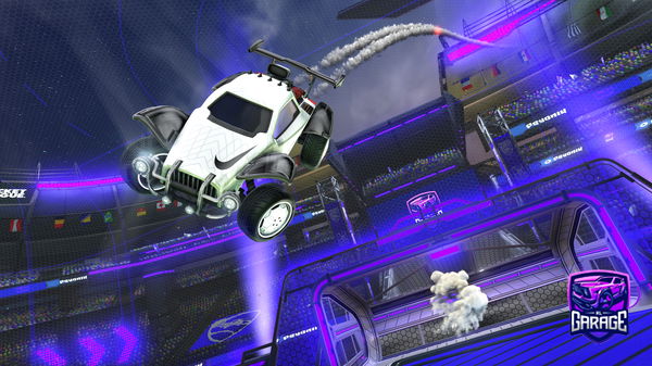 A Rocket League car design from Derpieclaytoes