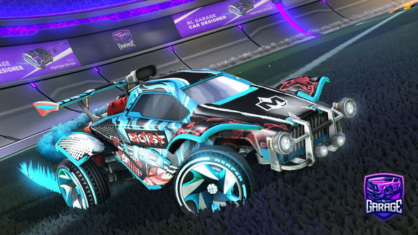 A Rocket League car design from LimitedElk4171