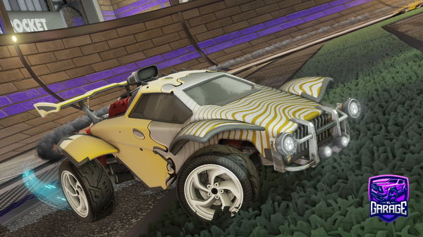 A Rocket League car design from Sytux132