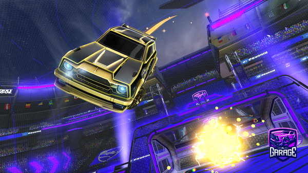 A Rocket League car design from Kondor-2009