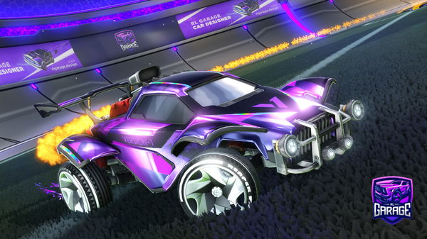 A Rocket League car design from CK__9