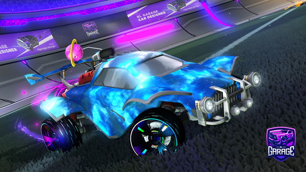 A Rocket League car design from Nikosebi31