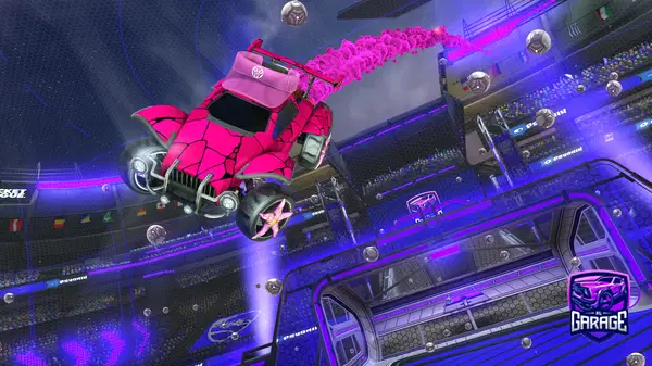 A Rocket League car design from KingVexie