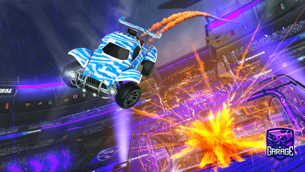 A Rocket League car design from FTKLspupkow_x