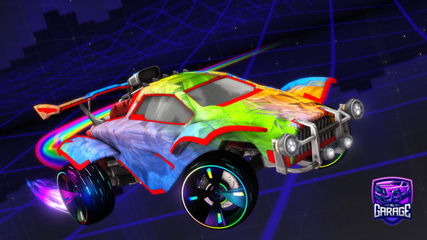 A Rocket League car design from Freekandel