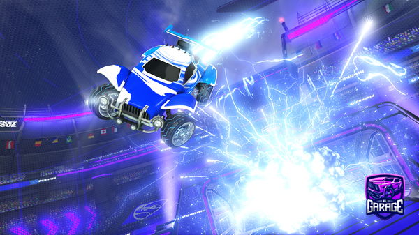 A Rocket League car design from electric791