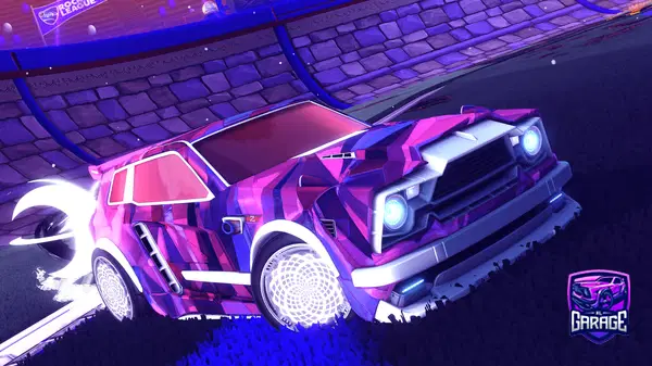 A Rocket League car design from BLUUCAT