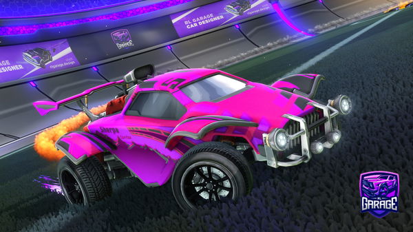 A Rocket League car design from Lapulgahuevona