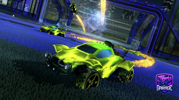 A Rocket League car design from USHIPPEDMEANDHEMIONE