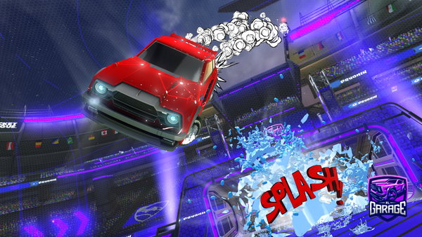 A Rocket League car design from Kurux