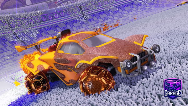 A Rocket League car design from MatthewR4V3