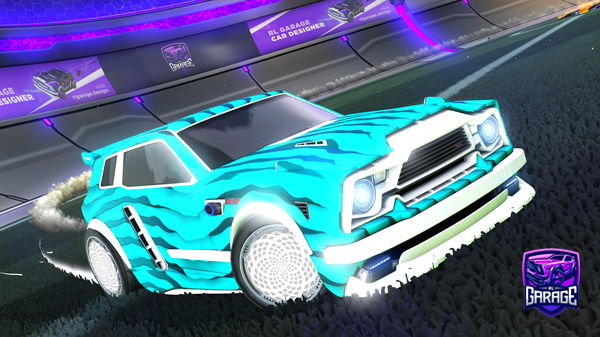 A Rocket League car design from RL_Items_FAIR