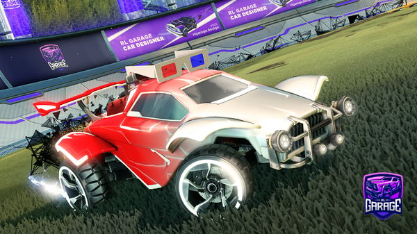 A Rocket League car design from Solaria