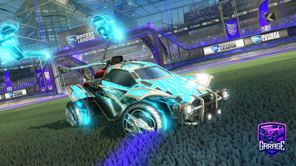 A Rocket League car design from avfcollie