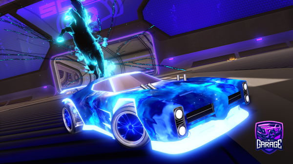 A Rocket League car design from 2K26