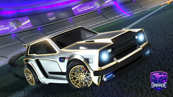 A Rocket League car design from JamesHardenFan