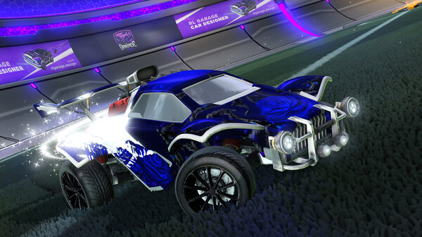 A Rocket League car design from Mistino