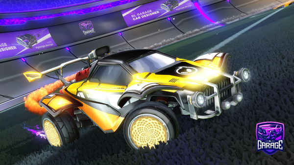 A Rocket League car design from Naytioo_o