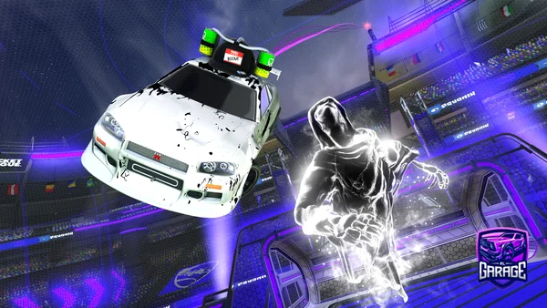 A Rocket League car design from Hasesn0192
