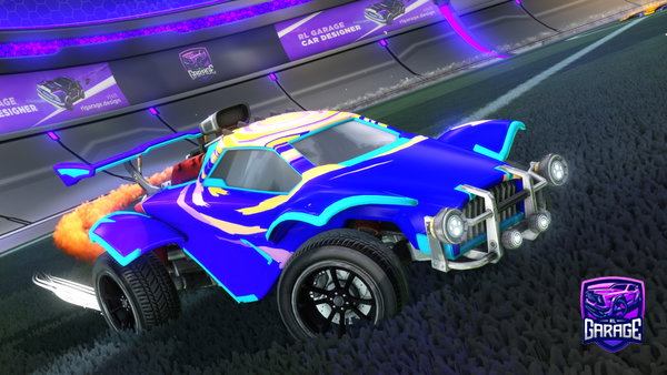 A Rocket League car design from CoolmanZx