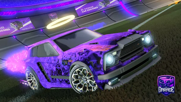 A Rocket League car design from Flo60561