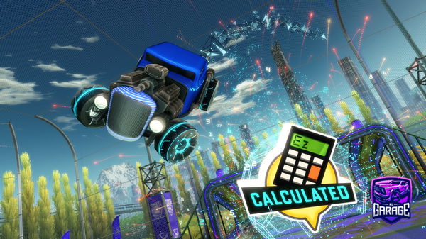 A Rocket League car design from papamafiasa