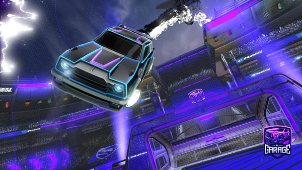 A Rocket League car design from righitxz