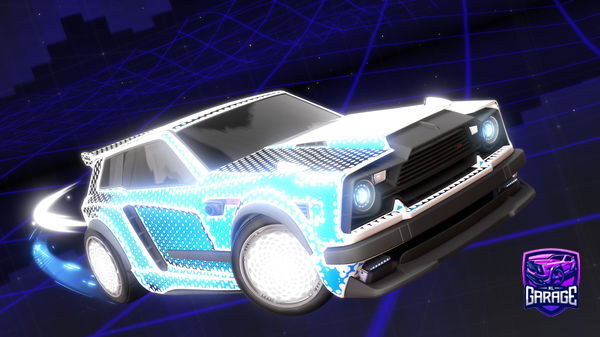 A Rocket League car design from Dudebr0