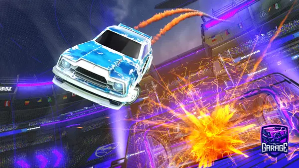 A Rocket League car design from PlumpXenon