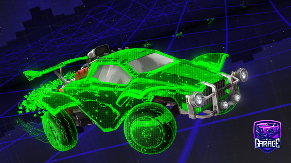 A Rocket League car design from DoupDoupDoup