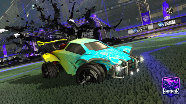 A Rocket League car design from Crazysquirrel55