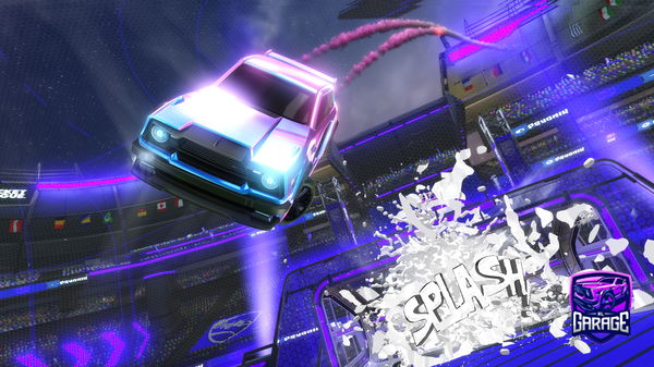 A Rocket League car design from RoroRL6