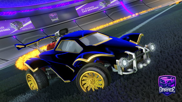 A Rocket League car design from Ninja_Gaming19