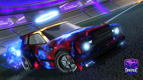 A Rocket League car design from EvanVZ