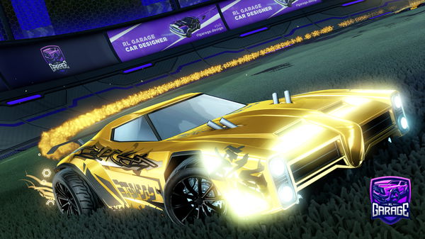 A Rocket League car design from fr00zennn