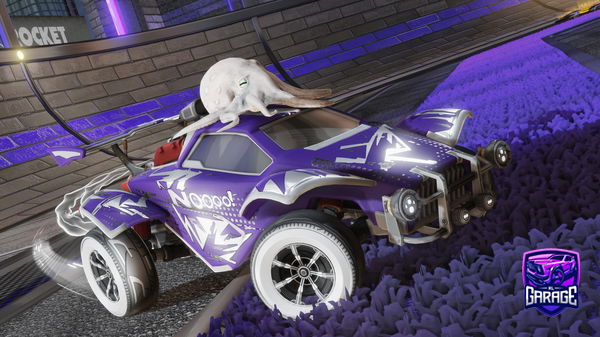 A Rocket League car design from ZShenmueZ