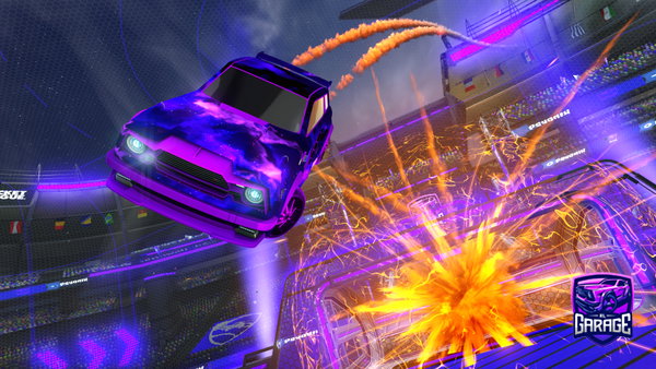 A Rocket League car design from mama_na_kurcu
