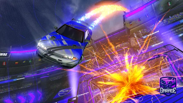A Rocket League car design from jtadoortee