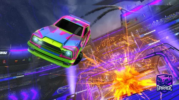 A Rocket League car design from Gyuctt