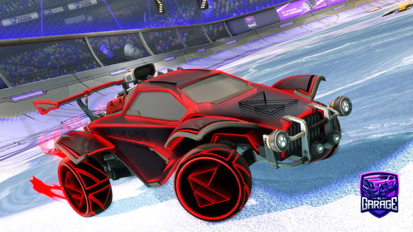 A Rocket League car design from Swat821