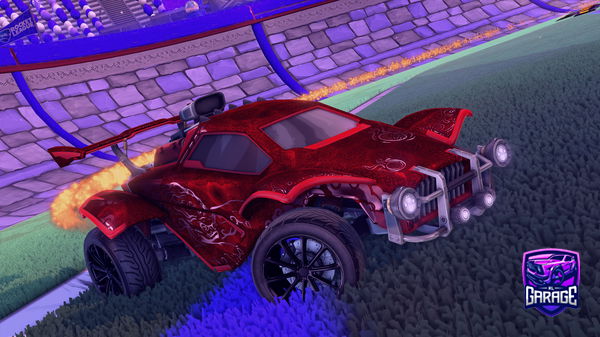 A Rocket League car design from Purifyxo